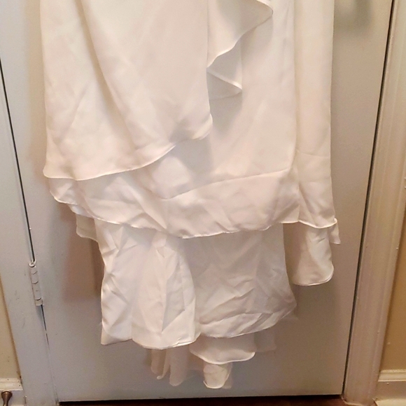 GRECIAN WEDDING GOWN BY LIGHT IN THE BOX SIZE 16 - Picture 4 of 10